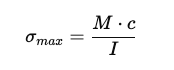 Maximum Bending Stress of Cantilever Snap Joints