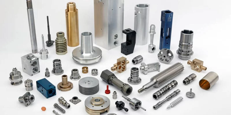 cnc parts with varoius materials