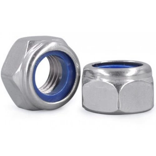 Zinc-Plated-Nylon-Insert-Lock-Nut