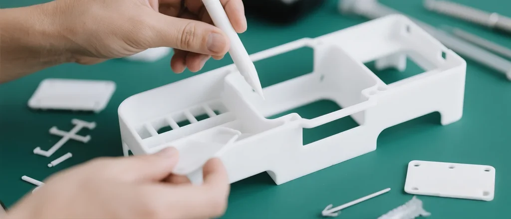 functional-testing on-plastic-prototype
