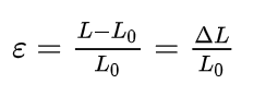 engineer strain formula