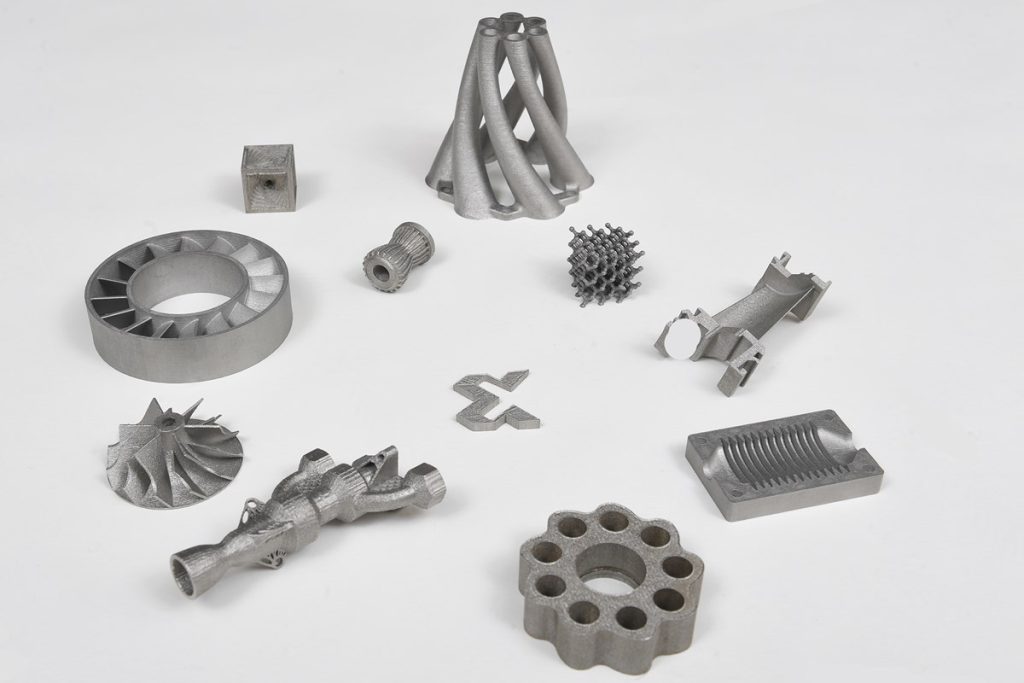 metal 3D printed parts